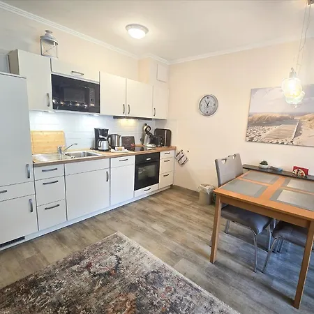 Duenenpark - Komfort Mit 1 Schlafzimmer Und Terrasse Im Erdgeschoss 220 Apartmán Binz